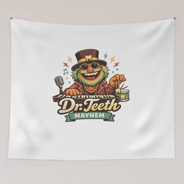 Item preview, Dr. Teeth Mayhem Essential T-Shirt designed and sold by SoftSproutstu.