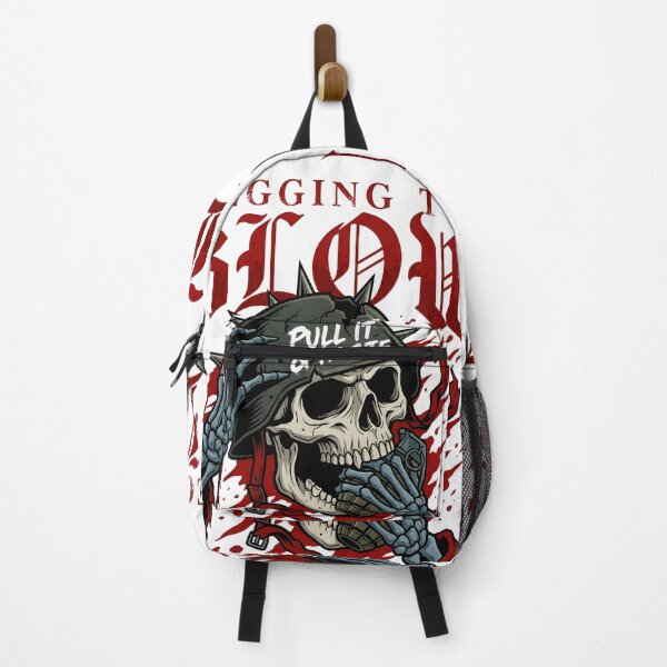 Item preview,  Begging To Blow - Edgy Skeleton Grenade Dark Streetwear designed and sold by P2P-paotopao.