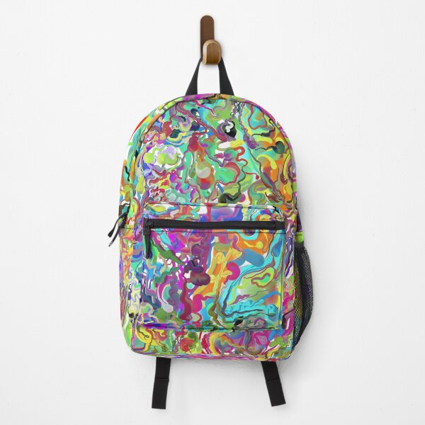 Item preview, Abstract Color Explosion - Vibrant Digital Painting designed and sold by Keltoi-art.