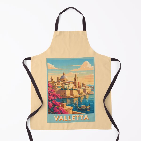 Item preview, Valletta Malta Travel Poster designed and sold by MatthewHeights.