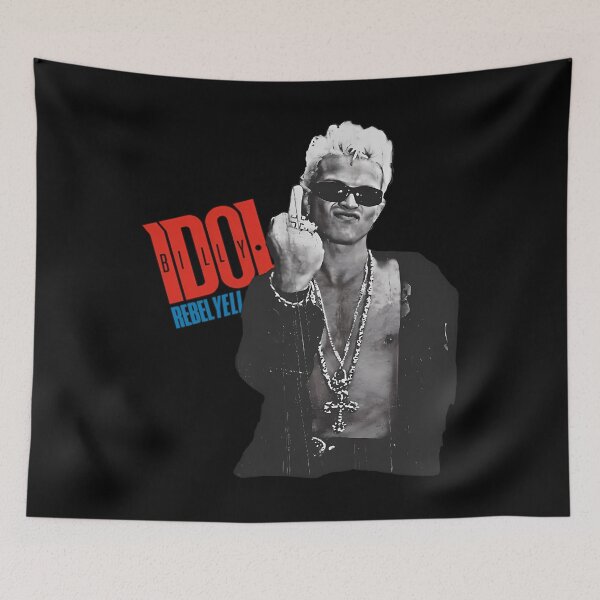 Item preview, The Man Gentle Billy Idol -- Middle Finger designed and sold by eskiastudio.