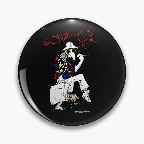 Item preview,  Gonzo- Fear And Loathing In Las Vegas Parody designed and sold by eskiastudio.