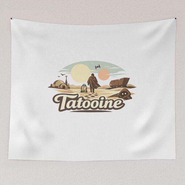 Item preview, Tatooine Desert Planet Essential T-Shirt designed and sold by SoftSproutstu.