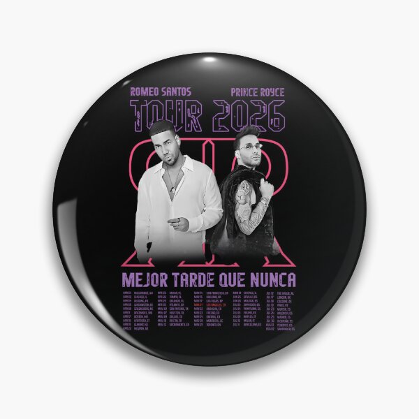 Item preview,  Romeo Santos Prince Royce Bltn 2026 Tour designed and sold by Texasprime.