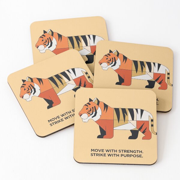 Item preview, Tiger Strength Purpose Motivational Design designed and sold by RiteshOrten.