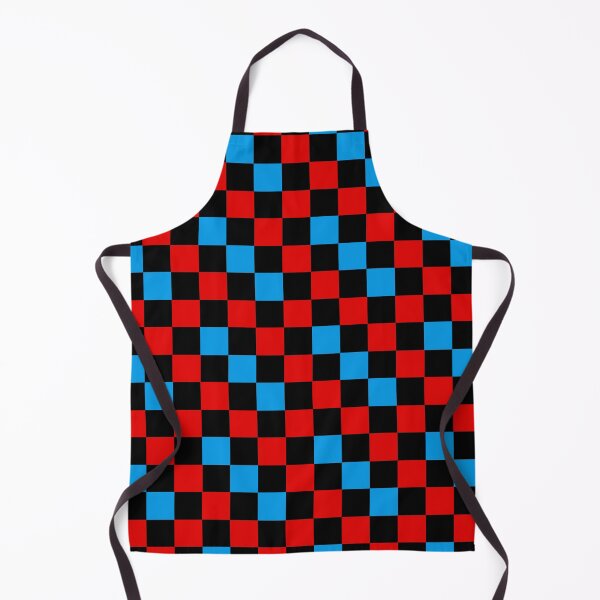 Artikelvorschau, Rot-schwarz-blau kariertes Design entworfen und verkauft von PatternTitan.