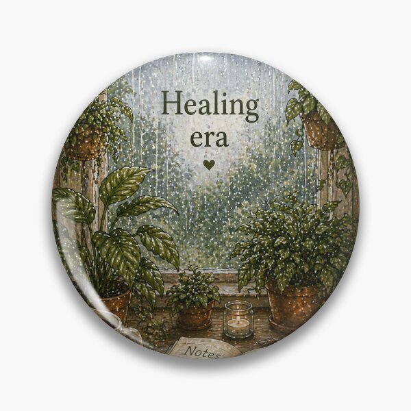 Item preview, Healing Era – Self Growth & Recovery Cottagecore Design designed and sold by InkWanderStudio.