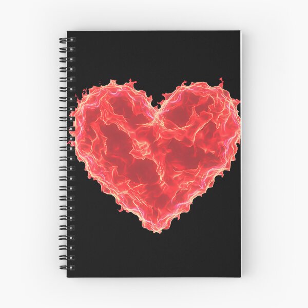 Item preview, Flaming Heart – Burning Love Energy designed and sold by RH Design Lab.