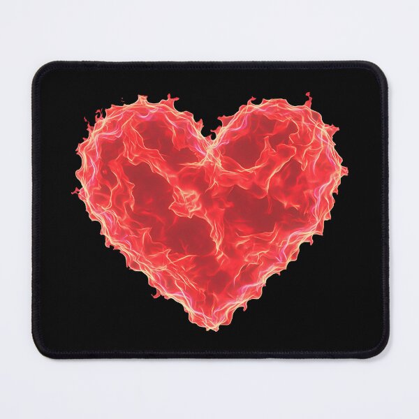 Item preview, Flaming Heart – Burning Love Energy designed and sold by RH Design Lab.
