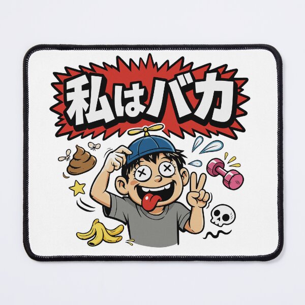 Item preview, Funny Japanese Phrase | Watashi wa Baka Anime Meme Gift designed and sold by Jobardo90.