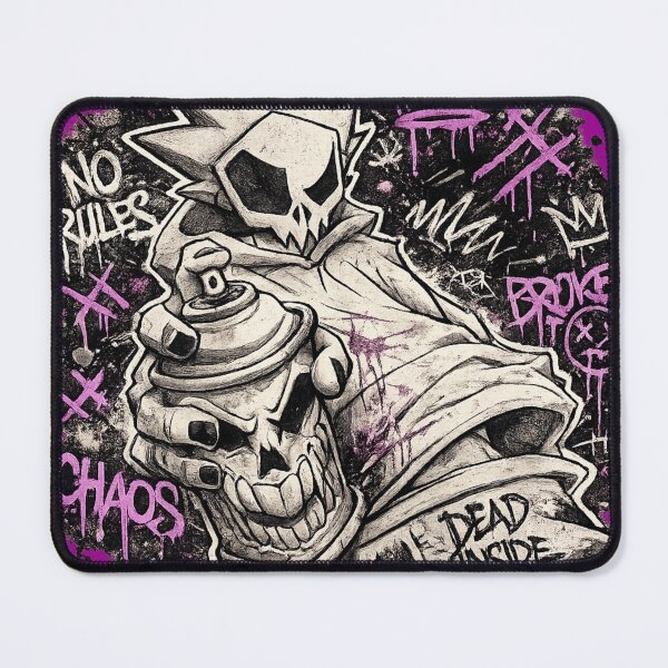 Item preview, No Rules – Skull Graffiti Street Art Sticker designed and sold by KeiiMarket.