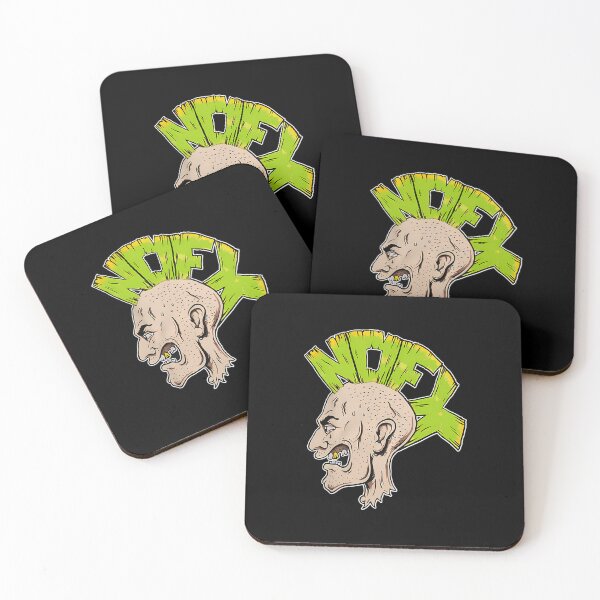 Item preview,  Nofx Punk Rock Band Angry Face Cartoon Logo designed and sold by Monazmecho.