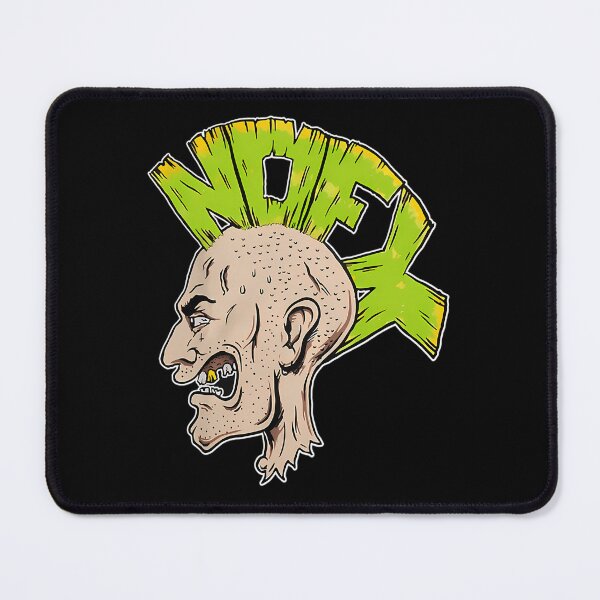 Item preview, Nofx Punk Rock Band Angry Face Cartoon Logo designed and sold by Monazmecho.