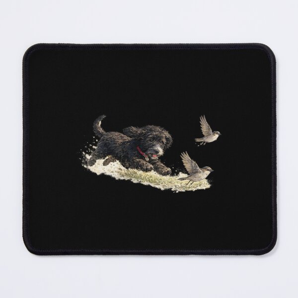 Item preview, Puppy chasing birds designed and sold by Bammphoto.