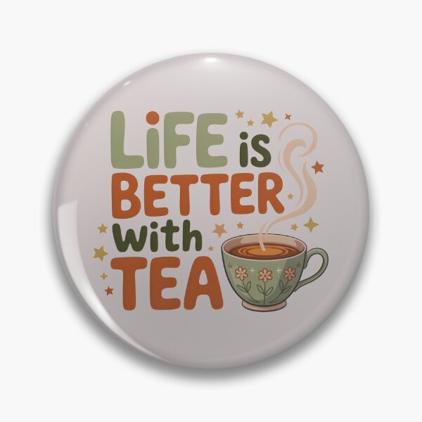 Item preview, Life Is Better With Tea designed and sold by Moonody Designs.