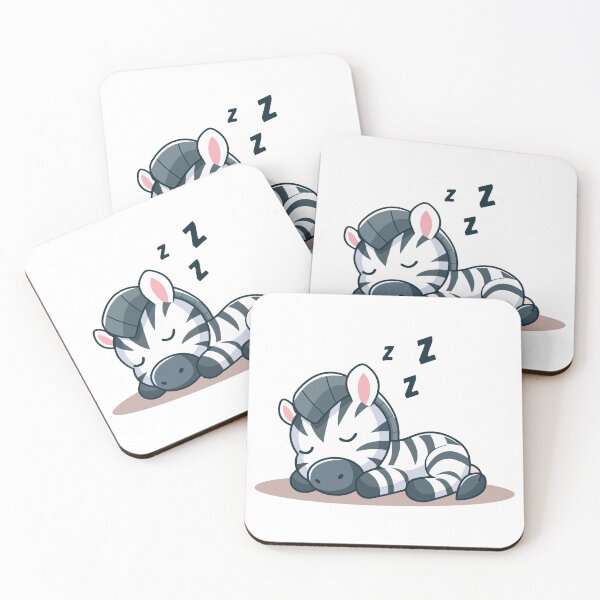 Item preview, Cute Sleeping Zebra Zzz Cartoon designed and sold by mjowsc.