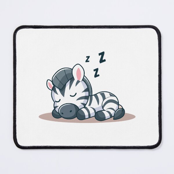 Item preview, Cute Sleeping Zebra Zzz Cartoon designed and sold by mjowsc.