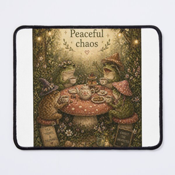 Item preview, Peaceful Chaos – Soft Aesthetic Emotional Balance Design designed and sold by InkWanderStudio.