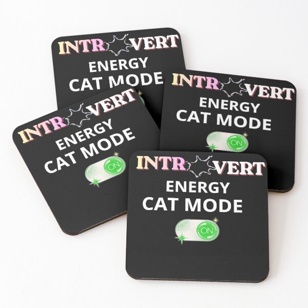 Item preview,  Introvert Cat, social security=0 designed and sold by Raxid2022.