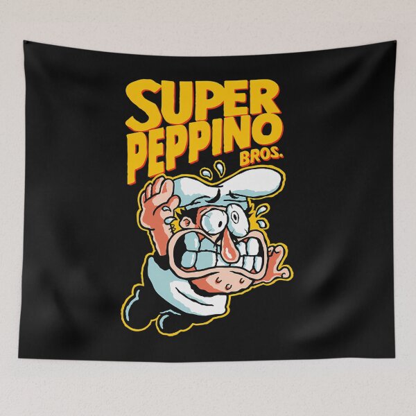 Aperçu de l'œuvre Super Peppino créée et vendue par Nelelelen.