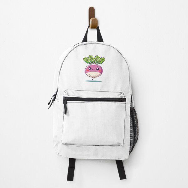 Item preview, Cute Smiling Radish Vegetable Character designed and sold by mjowsc.