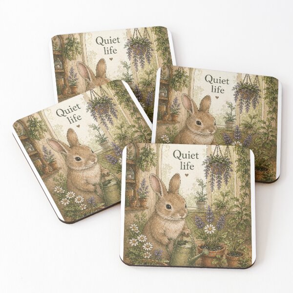 Item preview, Quiet Life – Minimal Cottagecore Calm Living Design designed and sold by InkWanderStudio.