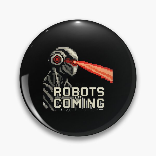 Item preview, Robot The Bots Are Coming AI Sci Fi Futuristic Android AI Tech Graphic Tee designed and sold by TEEJAMBOREE.
