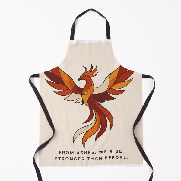 Item preview, Phoenix Rebirth Strength Inspirational Design designed and sold by RiteshOrten.