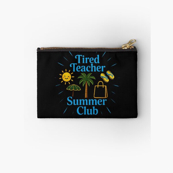 Artikelvorschau, Sommerclub-Shirt für müde Lehrer – Lustiges Urlaubs-Shirt für Lehrer, Strand-Sommerferien-Shirt entworfen und verkauft von Negisandeep studio.