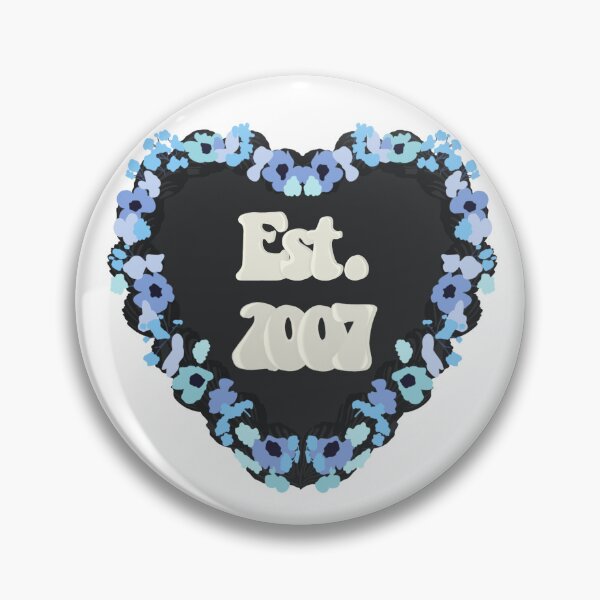 Item preview, Est. 2007 Love Heart Birthday Cake designed and sold by FreeOrca.