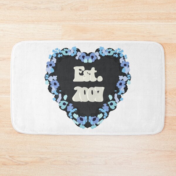 Item preview, Est. 2007 Love Heart Birthday Cake designed and sold by FreeOrca.