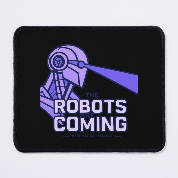 Item preview, Robot The Bots Are Coming AI Sci Fi Futuristic Android AI Tech Graphic Tee designed and sold by TEEJAMBOREE.