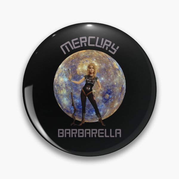 Item preview, Mercury Welcomes Space Traveller Barbarella  designed and sold by famousflies313.