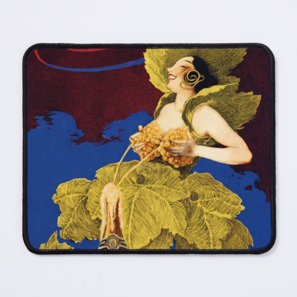 Item preview, Champagne Poster Art Deco Woman Vintage Collectors designed and sold by RickE.