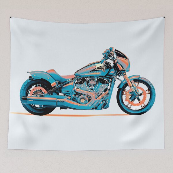 Item preview, Indian Scout 101 2026 Summer Edition Technical Blueprint designed and sold by EdGraphy.