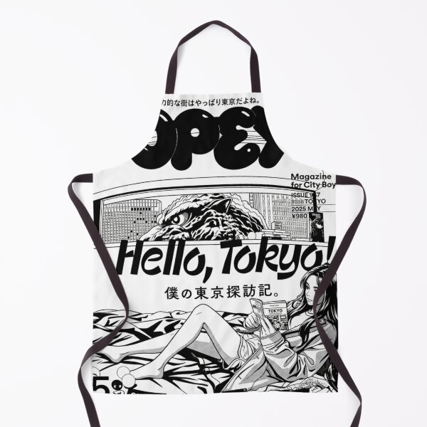 Item preview, Giant Monster Tokyo Skyline Vintage Manga Comic Art T-Shirt designed and sold by zumerdiego.