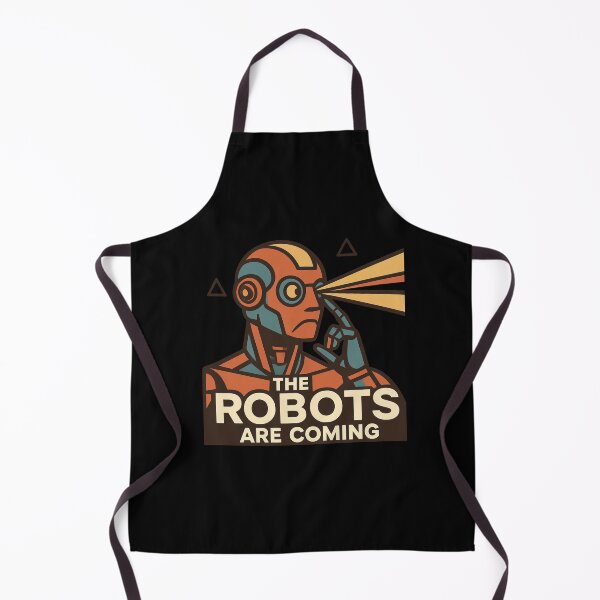 Item preview, Robot The Bots Are Coming AI Sci Fi Futuristic Android AI Tech Graphic Tee designed and sold by TEEJAMBOREE.
