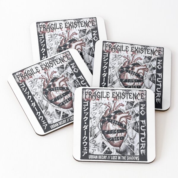 Item preview, Fragile Existence Dark Gothic Heart Design designed and sold by D6rkT3chDemon.