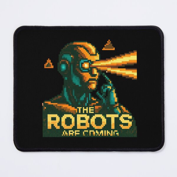 Item preview, Robot The Bots Are Coming AI Sci Fi Futuristic Android AI Tech Graphic Tee designed and sold by TEEJAMBOREE.
