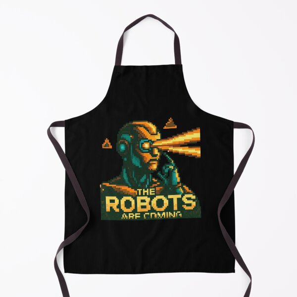 Item preview, Robot The Bots Are Coming AI Sci Fi Futuristic Android AI Tech Graphic Tee designed and sold by TEEJAMBOREE.