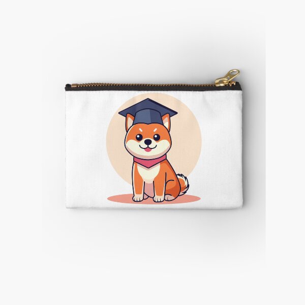 Item preview, Cute Shiba Inu Dog in Graduation Cap and Scarf designed and sold by mjowsc.