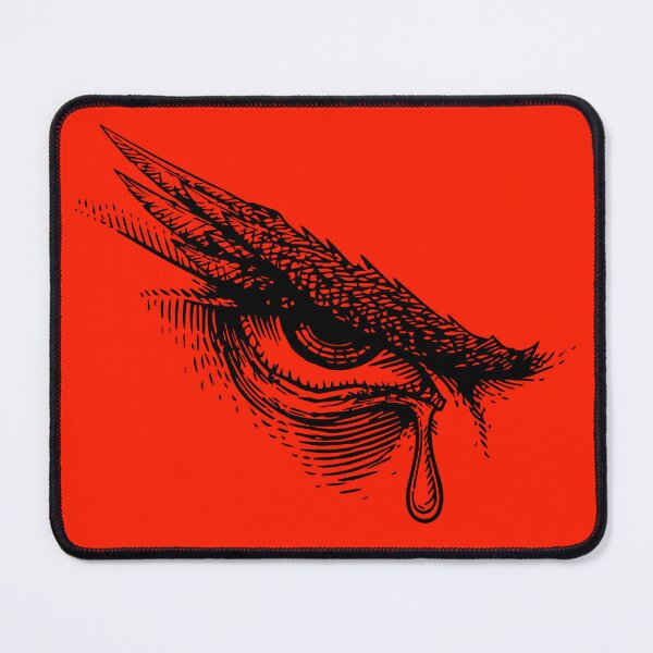 Item preview, Fallen Angel Crying Eye - Dark Aesthetic Woodcut Illustration designed and sold by LoFi-OG.