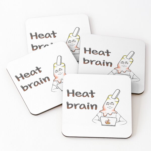 Item preview, Heat Brain – Meltdown Mood designed and sold by Samaya-.