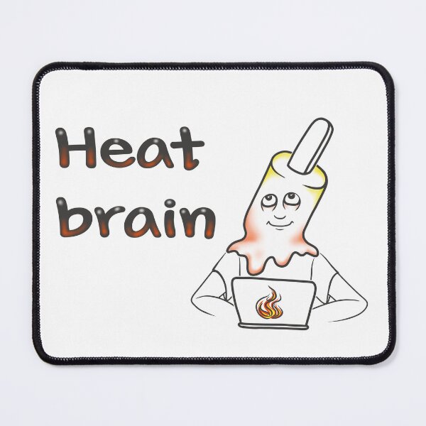 Item preview, Heat Brain – Meltdown Mood designed and sold by Samaya-.