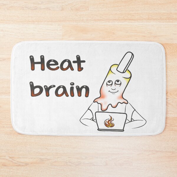 Item preview, Heat Brain – Meltdown Mood designed and sold by Samaya-.