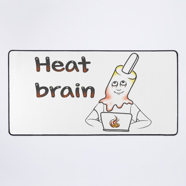 Item preview, Heat Brain – Meltdown Mood designed and sold by Samaya-.