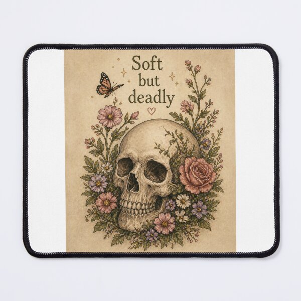 Item preview, Soft But Deadly – Cute but Fierce Cottagecore Design designed and sold by InkWanderStudio.