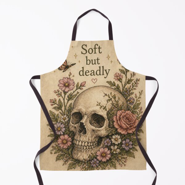 Item preview, Soft But Deadly – Cute but Fierce Cottagecore Design designed and sold by InkWanderStudio.