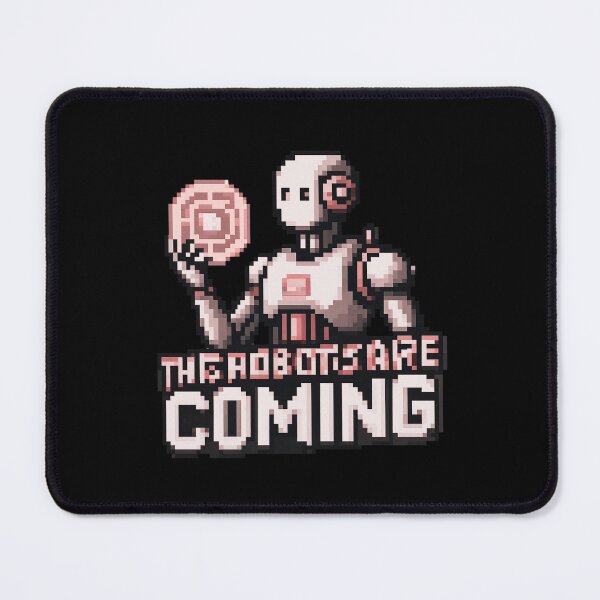 Item preview, Robot The Bots Are Coming AI Sci Fi Futuristic Android AI Tech Graphic Tee designed and sold by TEEJAMBOREE.