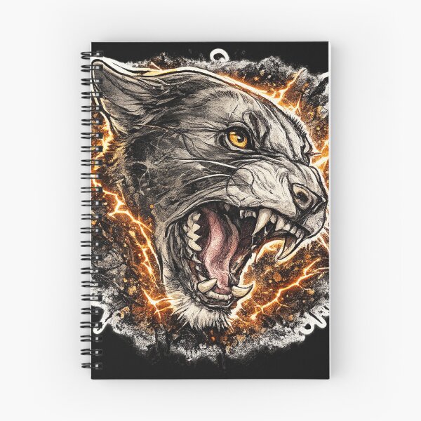 Item preview, Fierce Panther – Wild Rage Beast Sticker designed and sold by KeiiMarket.